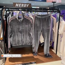 널디 트레이닝복 세트 NERDY 츄리닝 셋업 스우파 벨벳 1-112906