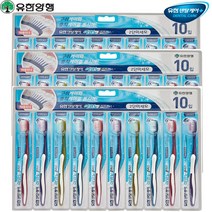 유한양행 유한덴탈케어 이코노플러스 2단미세모, 3개, 10개입