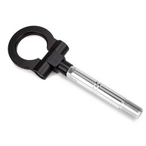 자동차 후크 견인 고리 차 견인장치 rastp-aluminum car front tow hook trailer ring fit for toyota avanzajapan car, 검은 색