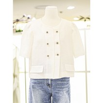 주크 (행사) [주크] 더블버튼 썸머 트위트 자켓 (Z222MSF025)