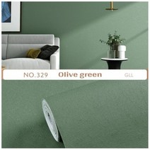 PVC 테라초 방수 자체 접착 벽지 침실 벽 거실 장식 비닐 가구 보수 종이, 60 x 30 cm, 05 Olive green