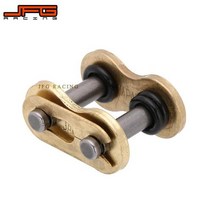 오토바이 체인 버클 링 링크 428 520 525 530 무거운 체인 연결 커넥터 마스터 조인트 링크 O링 체인 잠금 장치 포함, 520HV