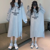 주디앤 여성 354 긴팔 루즈핏 롱 원피스
