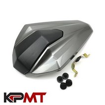 호환 오토바이시트 안장커버 KPMT 가와사키 닌자 400 2017 Ninja400 ABS/KRT 녹색 뒷좌석 커버 카울, 03 Gray, 03 Gray