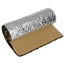 방음재 자동차 4pcs 10mm 25cm * 차 소리 뜨거운 Deadener 매트 소음 증거 보닛 절연 데드닝 엔진 방화벽, 01 브라운