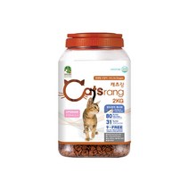 2KG 캐츠랑 고양이 반려묘 전연령 PET 기호성 치아건강 피부 합리적가격 강아지사료추천 눈물 장기보관