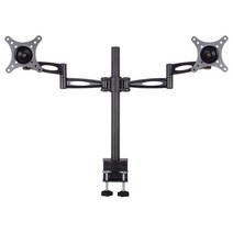 쇼핑오션아이존아이앤디 EZ-MC2-202 듀얼모니터 거치대 모니터멀티거치대 모니터거치대 테이블고정거치대 회의실TV거치대 슬림모니터브라켓+dhtustyvld, 해피상품