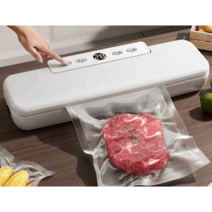 마트포장기계 씰링기 업소용 과일 야채 비닐접착 정육, 화이트