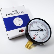 올판 홍기(APHQ) 압력게이지 일반형 60파이, 35kgf, 1개