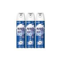 해피홈 에어로솔 1+1+1 수성 무향 모기 퇴치제 스프레이 살충제, 해피홈 에어로솔500ml 무향3개, 상세설명 참조