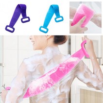 떼밀이 등때밀이 때미는기구 셀프 등밀이 때수건 샤워 타올 때술술 집에서 때밀기 타월, 60cm 퍼플