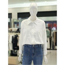 나이스클랍 포켓 셔츠 블라우스 A223PWB702