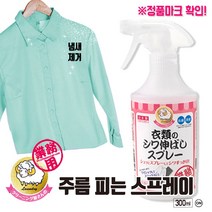 일본직수입 뿌리는다리미 300ml 옷주름 스프레이 0.1710ea, RA_ 1, RA_ 본상품선택