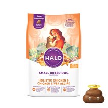 HALO 스몰브리드 홀리스틱 치킨 앤 치킨간, 1.81kg, 닭, 1개