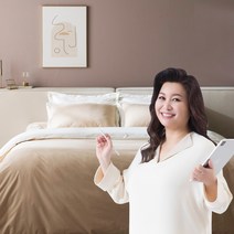 [홈랩] 호텔식 면 침구 풀세트 솔리드베이지 (SS Q SK) / 호텔침구