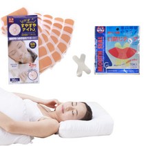 입막음 구강호흡 입벌림 방지 입술 밴드, 일자형, 본상품선택