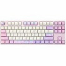 바밀로 Dreams on Board PBT 염료승화 한글 유선키보드 갈축, VA87M V2, 혼합색상, 텐키리스
