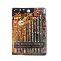 유통박사 이박사 타일 나무 철판 스텐 플라스틱 구멍뚫기 홈파기 홀카터 10pcs, 10개