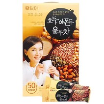 담터 호두아몬드율무차 50T/ 견과류 차/ 고소한 음료, 1