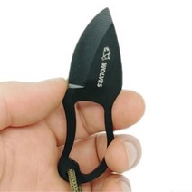 가죽케이스 포함 미니나이프 미니칼 텍티컬칼 비상용