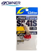 오너 부시리 지깅훅 어시스트 싱글 SF-41S 1 낚시훅