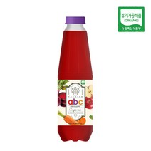 비카인 리하 유기농 ABC 쥬스 100% NFC 착즙 클렌즈주스 해독주스, 1병, 1000ml