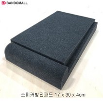 모니터스피커방진패드 17x30x4 낱개판매