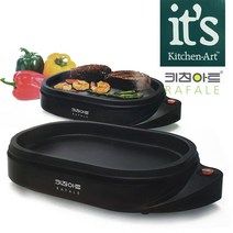 키친아트850 미니그릴 업소 전기화로 스테이크판 543285EA, 본상품선택, 본상품선택