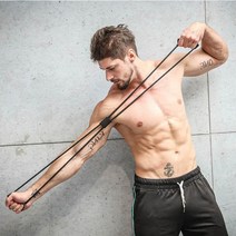 [보드미]운동기구 남성 홈트 헬스 셀프 스트레칭 위한 로프 운동, 단품