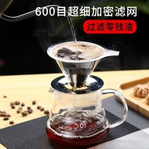 304 스테인레스 핸드드립 세트 노필터 반영구 커피드리퍼 커피필터 서버, 1-2컵-V타입(300)