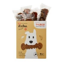 더 잇츄 M 강아지간식 덴탈껌 128g, 브라운 눈물관리, 3개