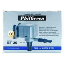 샘아쿠아 필그린 BT-20 수중모터 20W, 1개