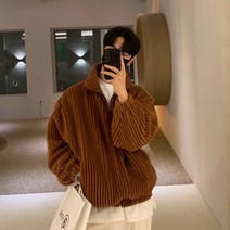 남자 코듀로이자켓 브라운 봄 가을 남성 골덴 자켓
