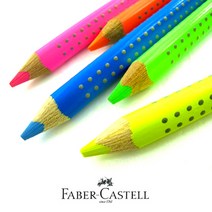 Faber-Castell TEXTLINER 1148 파버카스텔 점보그립 형광 색연필 낱개 (텍스트라이너 1148), Green