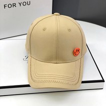 사은품+ 캡모자 SMILE 볼캡 야구모자 남성 여성 공용 긴챙 모자5020