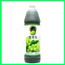 청솔 청포도 음료베이스 / 과일원액, 835ml, 8개