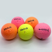 볼빅 마그마 컬러 3피스 4피스 A-급 로스트볼 10알 골프 라운딩용 순수 물세척 로스트볼 창고 샵