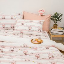 리틀프렌즈 파크 광목 차렵이불(150x200)_달려라리틀어피치, 달려라리틀어피치