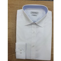 피에르가르뎅 트윌 슬림핏 화이트셔츠 PKDS3951
