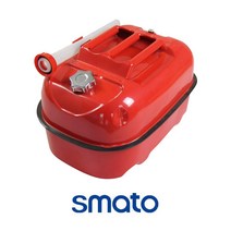 스마토 제리캔 등유통 캠핑 기름통 석유 휘발유 경유통, 철 10L 원형