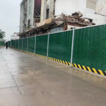 EGI휀스 건설 현장 컬러 강철 타일 울타리 도로 유지 보수 안전 격리 잔디 철 거품, 표준모델