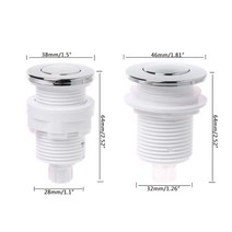 새로운 도착 on off 푸시 공기 스위치 버튼 28mm32mm 욕조 스파 폐기물 쓰레기 처리 월풀 공압 스위치, 28mm