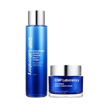 CNP 차앤박 히알루로닉 더마텐션 토너 150ml + 크림 50ml, 없음