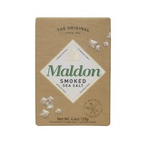 Maldon Salt Smoked Sea Salt Flakes 말돈 솔트 스모크 씨 솔트 4.4oz(125g) 2팩