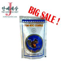 GIAM GIA / 베트남 콘삭 다람쥐 원두 커피 ARH3 아라비카50% 로부스타50%(500g), 3개, 분쇄