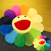 무라카미 다카시 카이키키 대형 해바리기 양면 쿠션, B