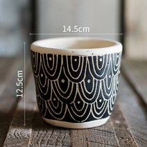 수직정원 슬릿화분 상추키우기 창의력 북유럽 시멘트 다육이 실내 야외 홈 발코니 식물 액세서리 장식, 07 7