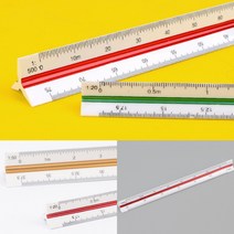 삼각스케일자 15cm 저배율 제도용방안자 문구자, 제품선택, 30cm - 고배율