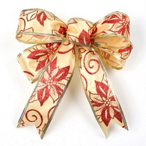 반짝이 연말느낌 감성 리본 셋뚜 5p 어린이집 문장식