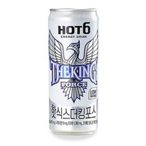핫식스 더킹포스 고카페인에너지드링크 355ml x 24개, 상세페이지 참조